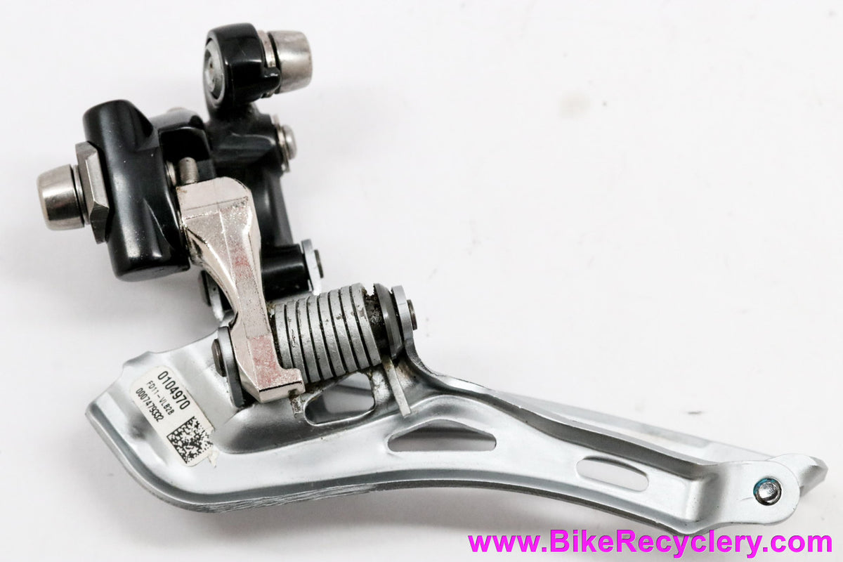 Campagnolo Veloce 10 Speed Front Derailleur: Braze-On - Black - FD11-VLB2B (New Take-Off)
