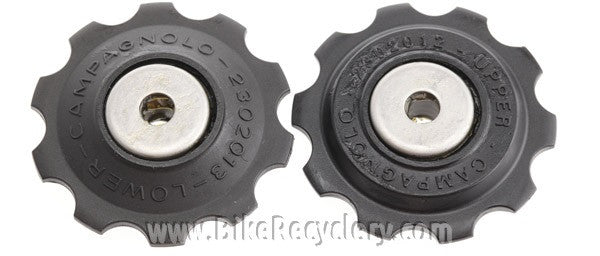 NIB Campagnolo 9-Speed Rear Derailleur Pulleys: RD-RE600, 8.8mm Dark Grey