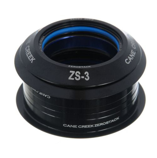 Cane Creek ZS-3 Interlock 1 1/8" Semi-Integrated ZS-44 Headset: Zero Stack - Black (NEW)