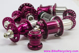 Chris King R45 Hubset: 2012 Plum Purple! 28H x 130mm - 11sp SRAM/Shimano - Rim Brake (NEW)