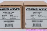Chris King ISO MTB Hubset: 2012 Plum Purple! 32H x 8/9/10sp - 6 Bolt Disc - 15QR x 135mm QR (NEW)