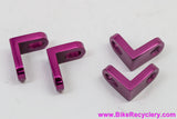 Grafton Speed Controller L-Brackets: 3DV Purple! Converts To Threaded Pads (Near Mint+ Set/4)