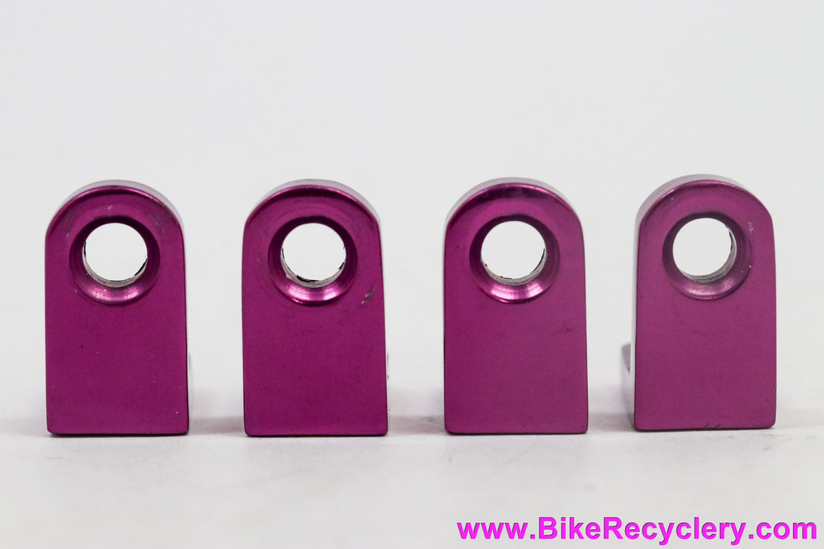 Grafton Speed Controller L-Brackets: 3DV Purple! Converts To Threaded Pads (Near Mint+ Set/4)