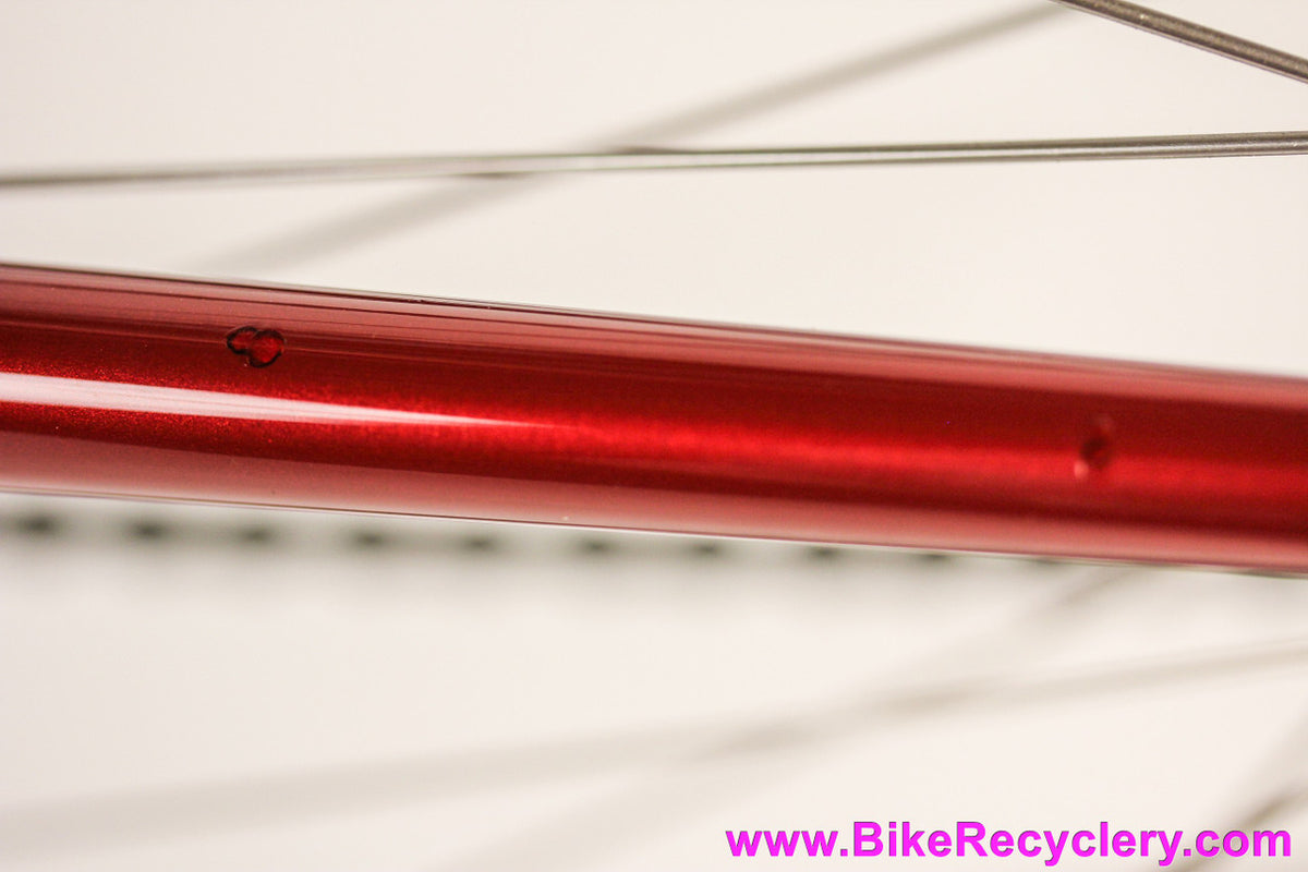 NOS 1991 Cinelli SuperCorsa SLX: 57cm Frameset: Crimson Red + Chrome (Built and only test-ridden)