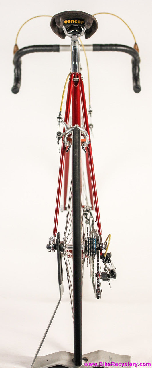 NOS 1991 Cinelli SuperCorsa SLX: 57cm Frameset: Crimson Red + Chrome (Built and only test-ridden)