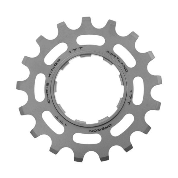 Chris King Stainless Steel Cog: Singlespeed 17t NEW