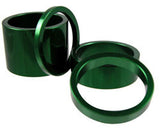 Chris King Headset Spacer Sets: 1 1/8" Various Colors NEW Red. Brown, Black