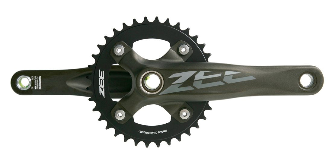Shimano Zee FC-M645 10-speed DH Crankset & 83mm BB: 170mm x 36t - Black (NEW)
