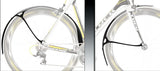 NEW Crud Roadracer MK2 Racing Road Bike Fenders: Full Coverage, 23-25mm Tires, Pair (F/R)