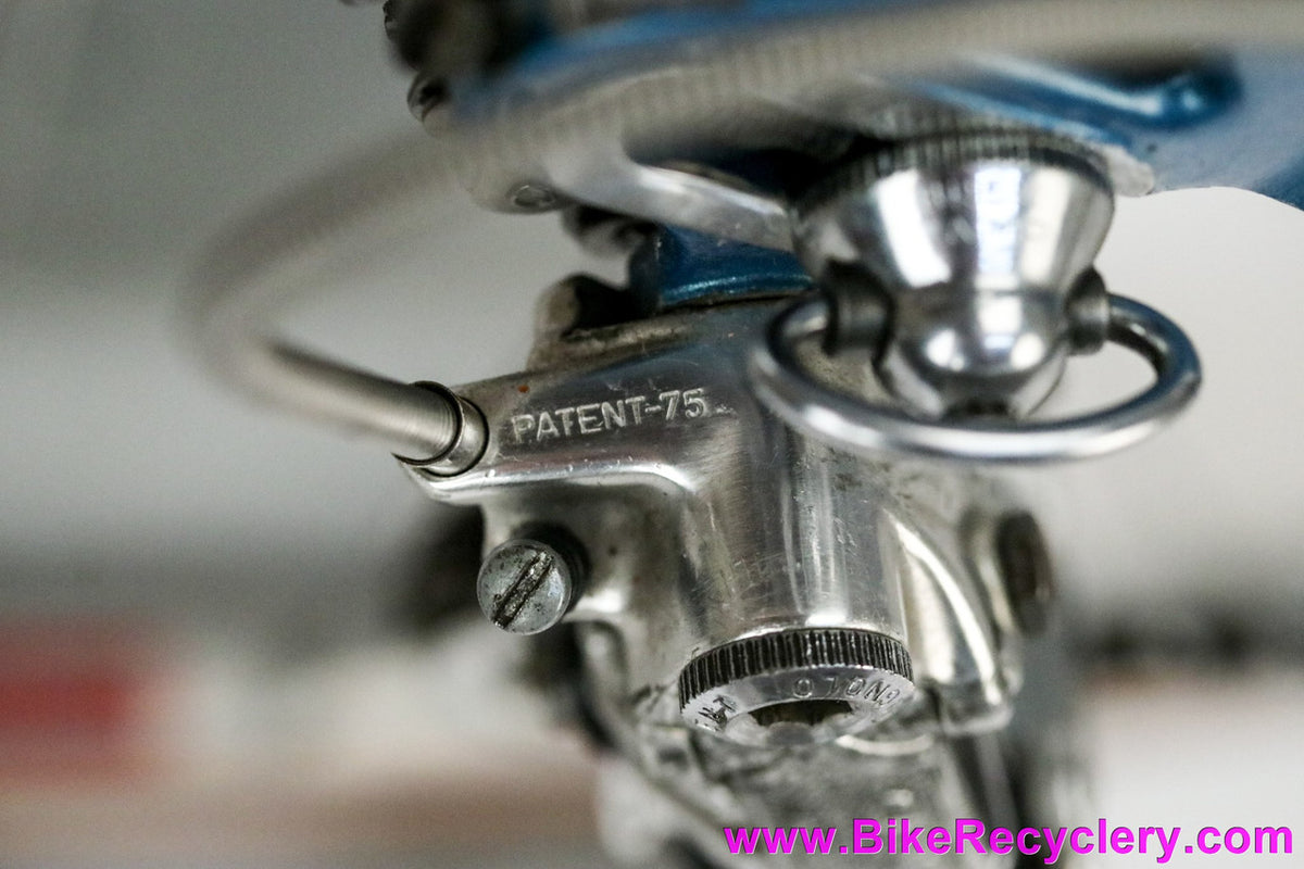 Late 1970's De Rosa Professional: 52cm - Unrestored & 99% Original - Nuovo Record - Fiamme - Unicanitor #2 - Blue/Yellow