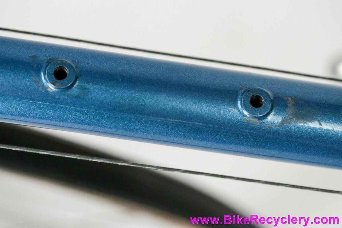 Late 1970's De Rosa Professional: 52cm - Unrestored & 99% Original - Nuovo Record - Fiamme - Unicanitor #2 - Blue/Yellow