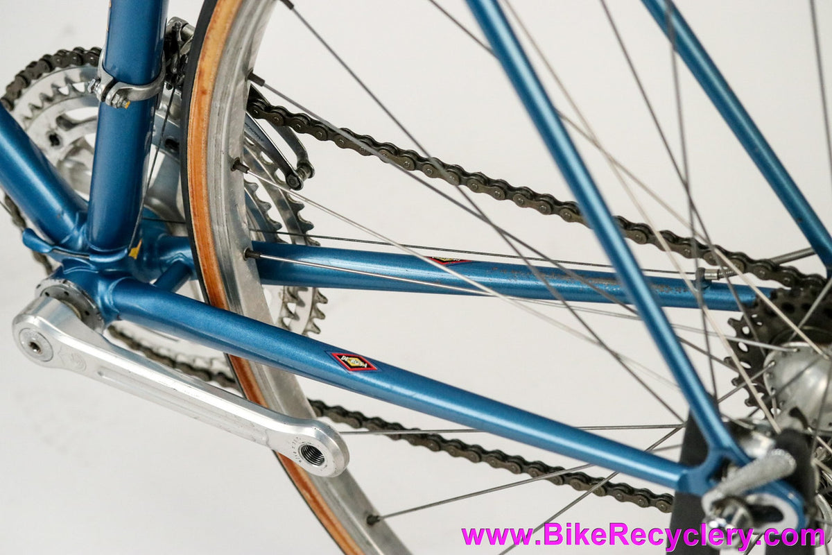 Late 1970's De Rosa Professional: 52cm - Unrestored & 99% Original - Nuovo Record - Fiamme - Unicanitor #2 - Blue/Yellow