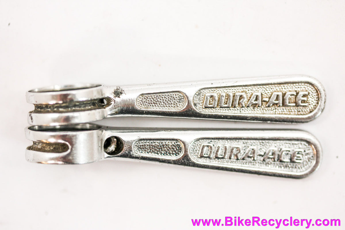 Shimano Dura Ace EX SL-7200 Downtube Shifters: Braze On - Silver (EXC)