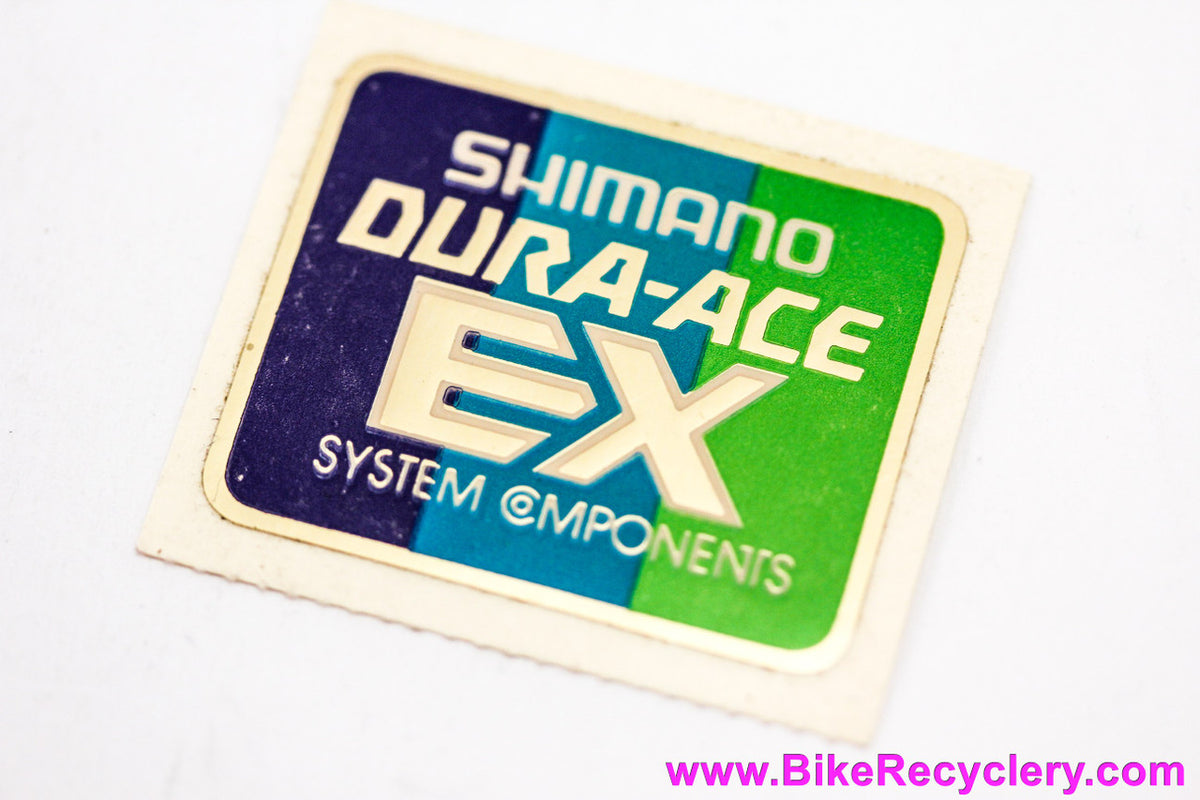 Shimano Dura Ace EX Seattube Decal Plus Two Bumper/Toolbox Stickers: 3 Piece