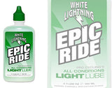 White Lightning Epic Ride All Conditions Chain Lube: 2oz
