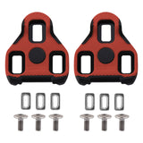 xustar ARC11+ Look Keo Cleats: Anti-Slip - 7 Degree - Red/Black