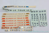 NOS Schwinn (Super) Le Tour Waterslide Decal Lot: 18 Piece - Genuine Schwinn Factory