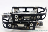 Suntour Superbe Pedals: 1980's - Black Cages