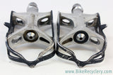 Suntour Superbe Pedals: 1980's - Black Cages