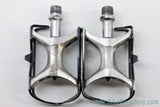 Suntour Superbe Pedals: 1980's - Black Cages