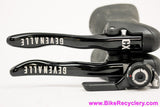 Gevenalle CX1 Road Brake Levers & 9sp Shifter: 1x9 - Black (New take-off)