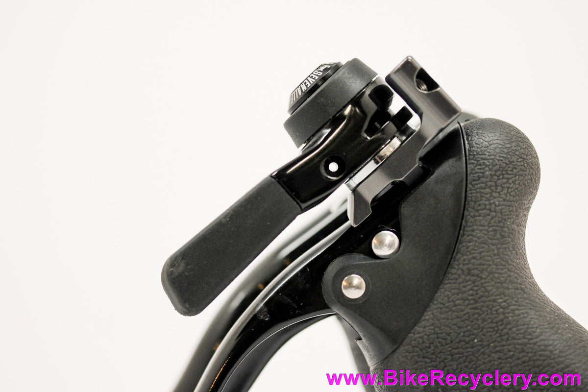 Gevenalle CX1 Road Brake Levers & 9sp Shifter: 1x9 - Black (New take-off)