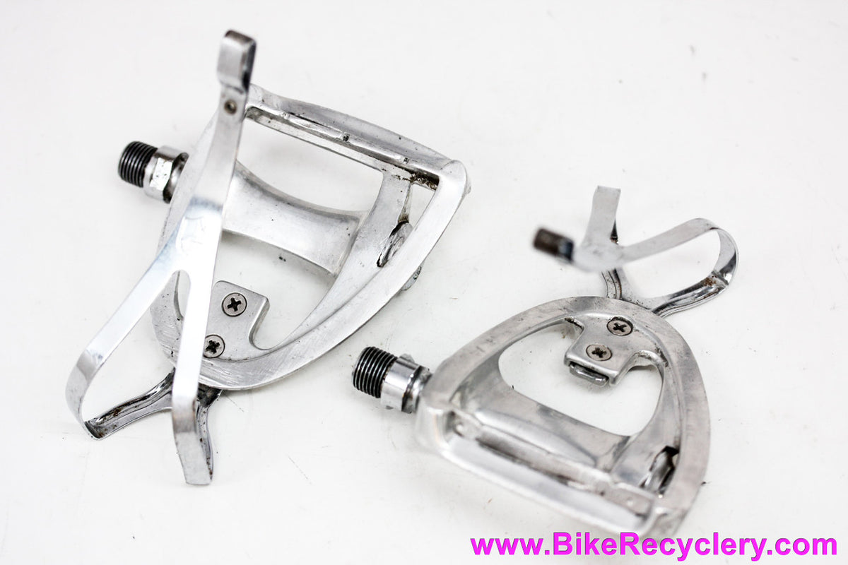 Campagnolo Triomphe 905/000 "City" Aero Pedals w/ Campy Clips (EXC-Near Mint)