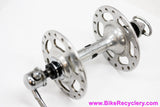 Open C Campagnolo " No Record" Strada High Flange Front Hub & QR Skewer: 36H - 1960's (Near Mint+)