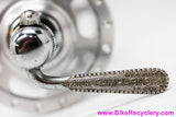 Open C Campagnolo " No Record" Strada High Flange Front Hub & QR Skewer: 36H - 1960's (Near Mint+)