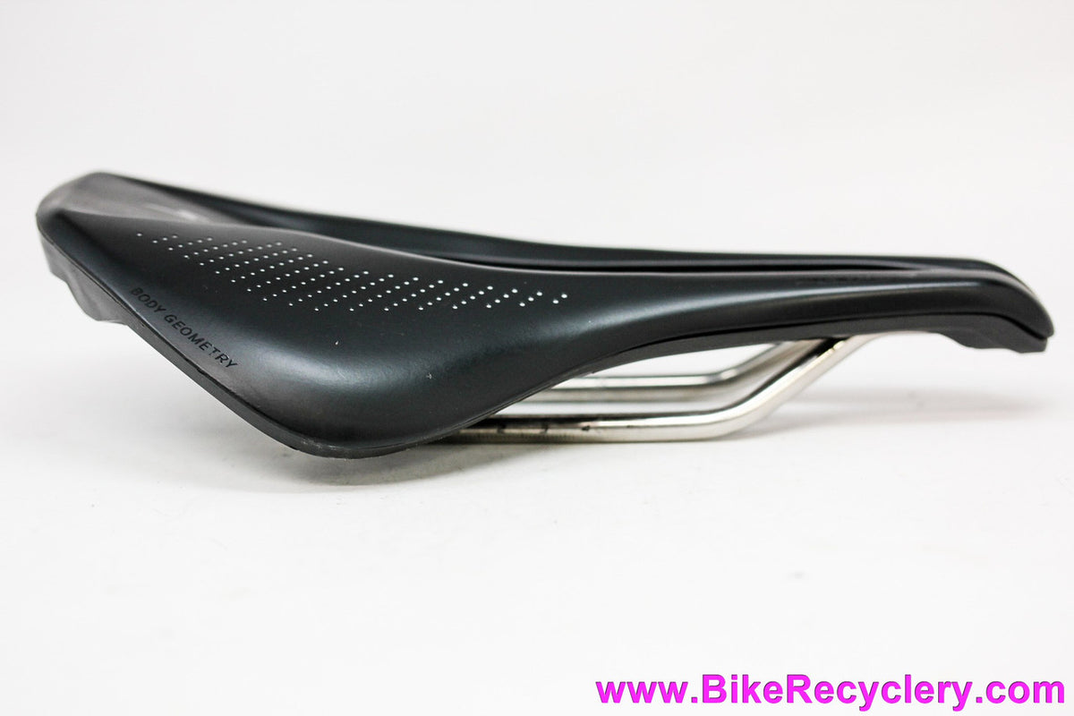 Specialized Power Pro Saddle: Carbon Shell - Hollow Ti - 143mm - Black (new take-off)