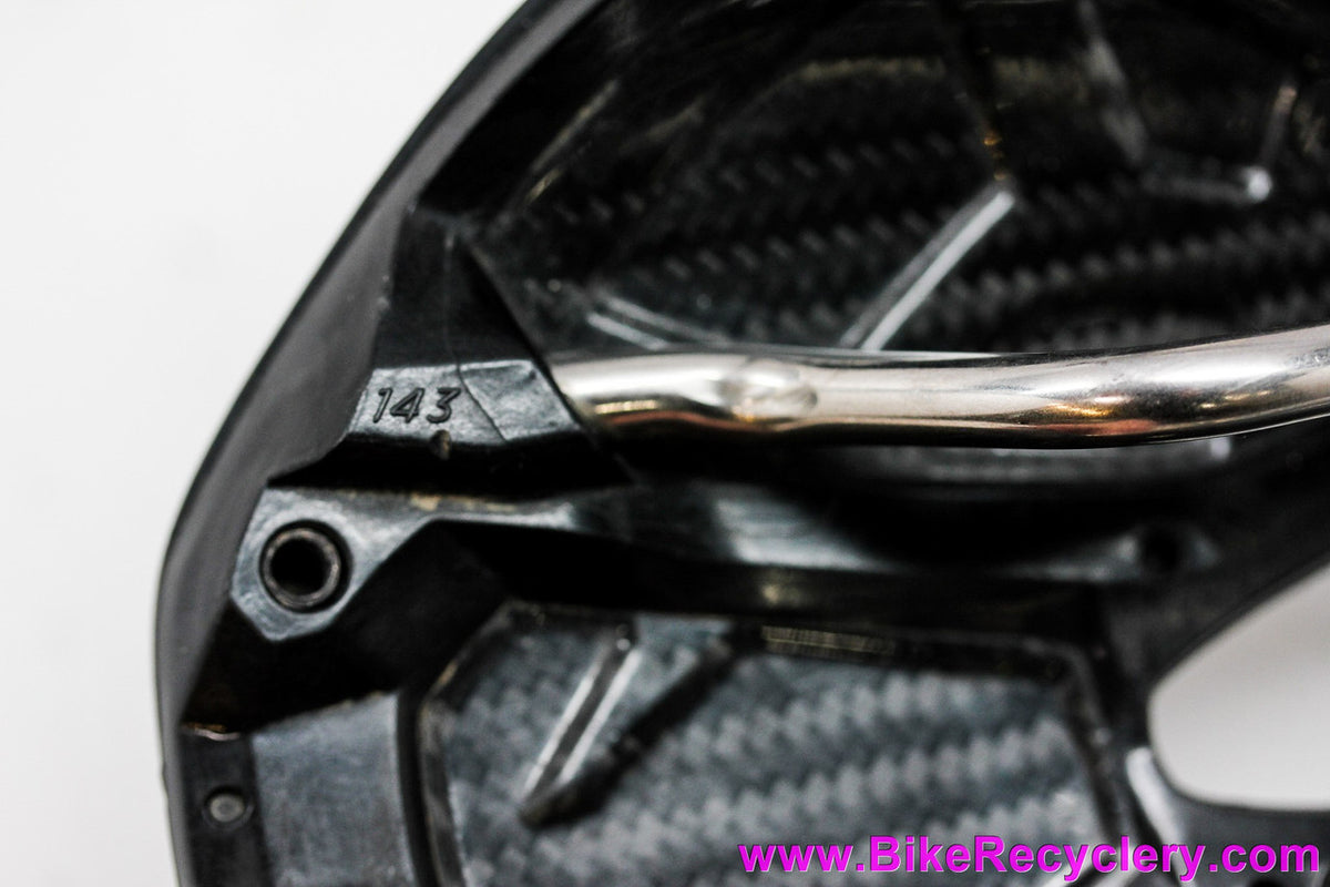 Specialized Power Pro Saddle: Carbon Shell - Hollow Ti - 143mm - Black (new take-off)