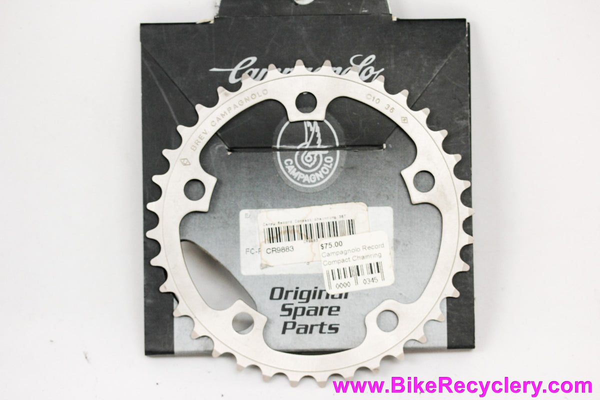 NIB/NOS Campagnolo Record CT Chainring: 36t x 110mm - FC-RE036 - Compact Inner