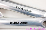 Shimano Dura Ace FC-7600 Track Crank Arms: 165mm x 144mm - Square Taper (Near Mint+ Low Miles)