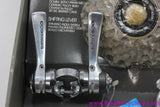 NIB/NOS Shimano 600 EX Drivetrain Mini-Group: RD-6208 Rear Derailleur / SL-6208 Downtube Shifters / MF-6208 6sp Freewheel 13-24t - Cable/Housing