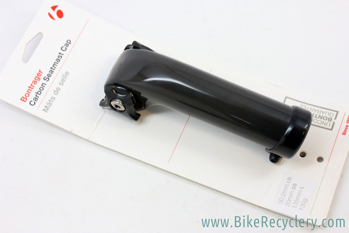 Trek / Bontrager Carbon Seat Mast Cap: 135mm - 20mm Offset - for Domaine Madone Boone Emonda (NEW)