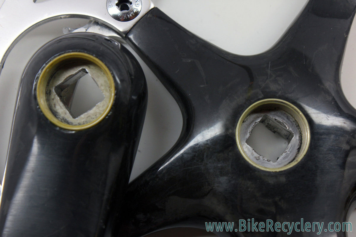 Campagnolo Chorus CARBON Square Taper 10 Speed Crankset: 175mm - 53/39T - EXC+