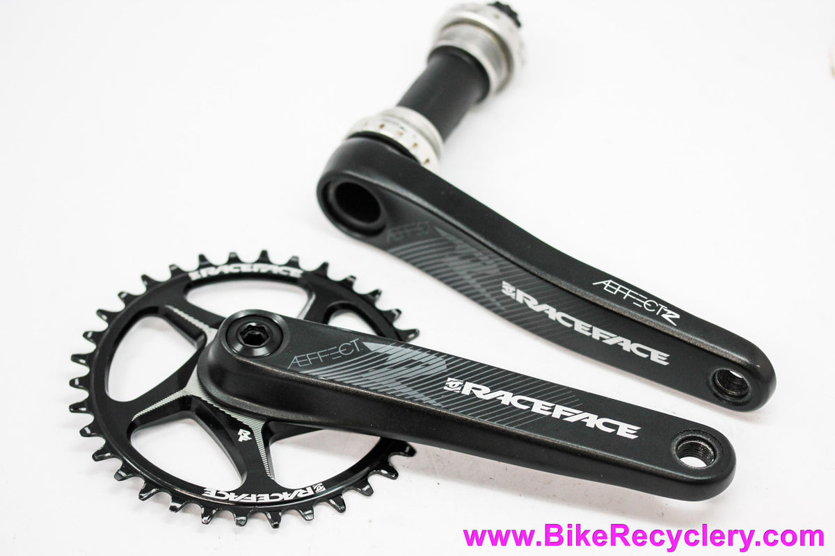 Race Face Aeffect R Cinch Crankset: 175mm x 34t - 1x11  - Black (Almost New One Ride)