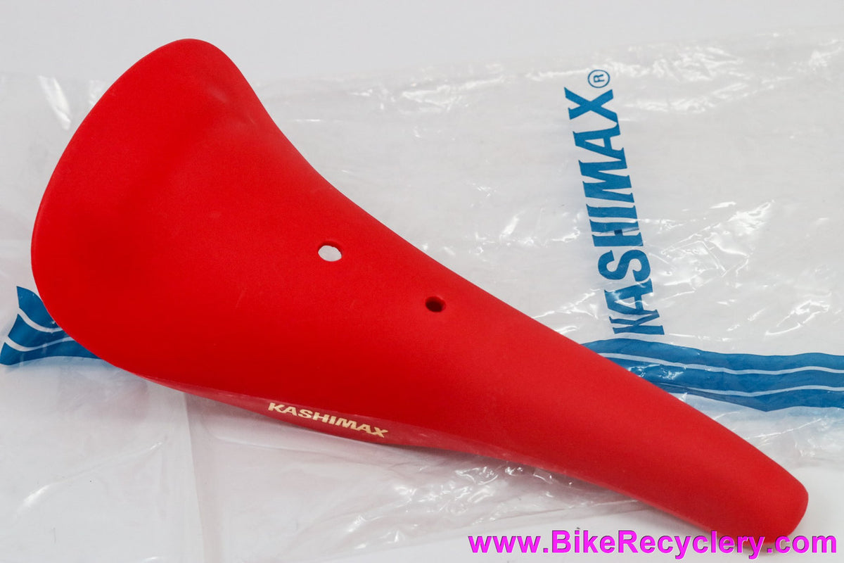 Kashimax Aero Amx-c Bmx Saddle: Red (NEW)