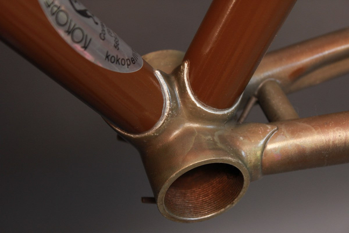 1974 Andy Gilmour Frame/Fork: Gilmour's 244th Frame Ever! Nickel Plated Fork/Lugs - 56cm
