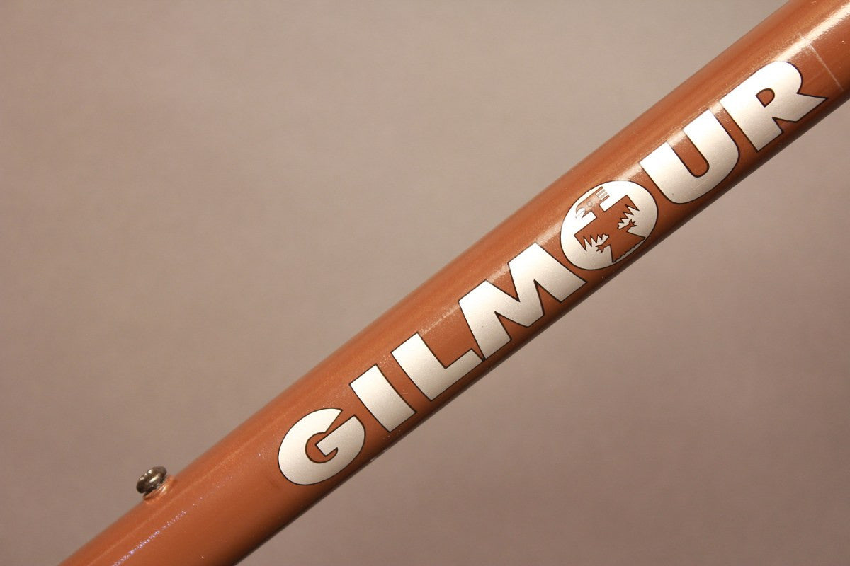 1974 Andy Gilmour Frame/Fork: Gilmour's 244th Frame Ever! Nickel Plated Fork/Lugs - 56cm