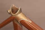 1974 Andy Gilmour Frame/Fork: Gilmour's 244th Frame Ever! Nickel Plated Fork/Lugs - 56cm