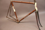 1974 Andy Gilmour Frame/Fork: Gilmour's 244th Frame Ever! Nickel Plated Fork/Lugs - 56cm