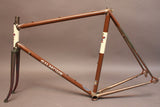 1974 Andy Gilmour Frame/Fork: Gilmour's 244th Frame Ever! Nickel Plated Fork/Lugs - 56cm