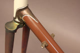 1974 Andy Gilmour Frame/Fork: Gilmour's 244th Frame Ever! Nickel Plated Fork/Lugs - 56cm