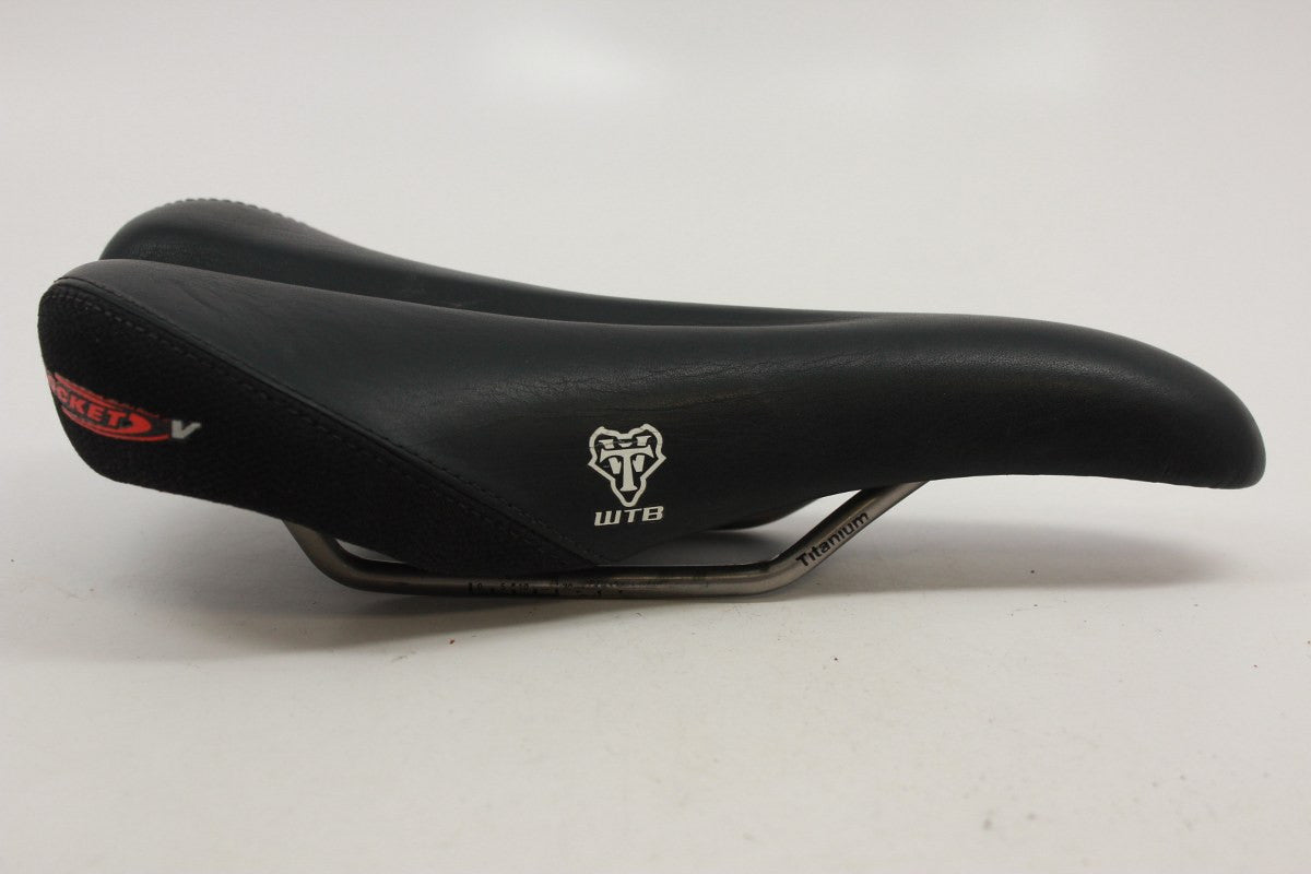 WTB Rocket V Saddle: Titanium Rails, NEW