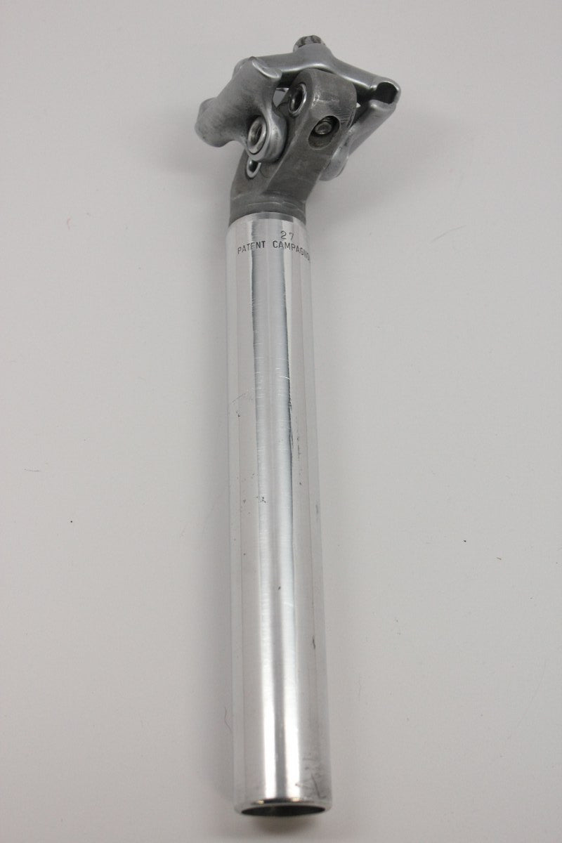 Campagnolo Nuovo Record Superleggero Seatpost: 2-Bolt, 27.0, Polished