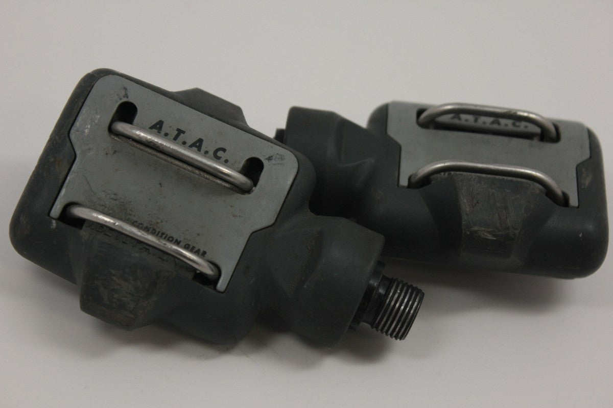 Time A.T.A.C Clipless Pedals: Gray