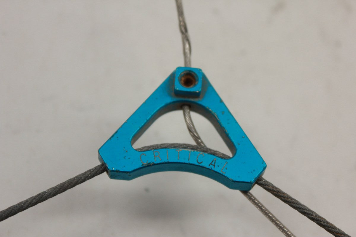Critical Racing Cantilever Brake: Anodized Yeti Blue, 1990's