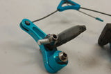 Critical Racing Cantilever Brake: Anodized Yeti Blue, 1990's