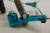Critical Racing Cantilever Brake: Anodized Yeti Blue, 1990's